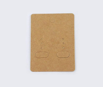 20 Pcs, 67x50mm, Paper Jewelry Earrings Display Card